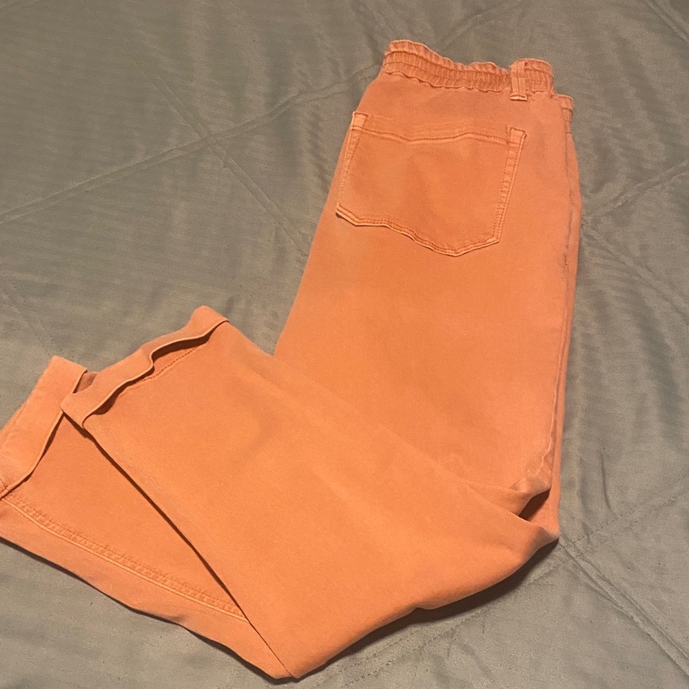 PAIGE Christy Peach Ankle Cropped Jeans Size 29